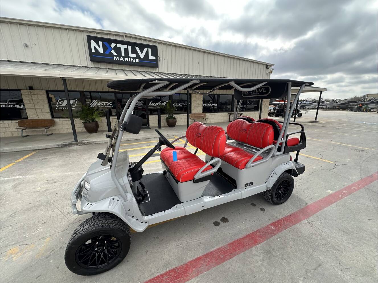 A photo of this 2022 Club Car ONWARD 6P LIFTED GAS
