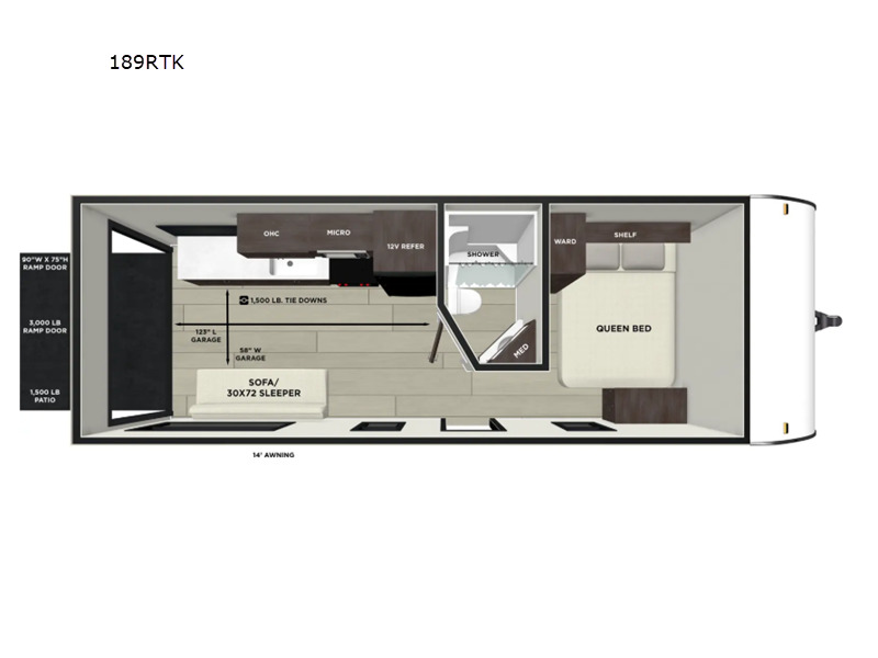 2026 Forest River Rv Salem FSX 189RTK in fremont OH