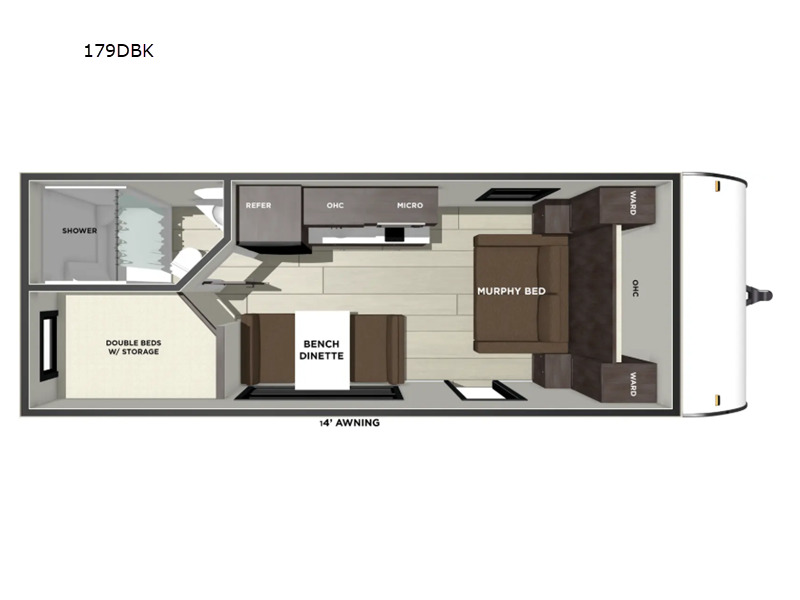 2026 Forest River Rv Salem FSX 179DBK in fremont OH