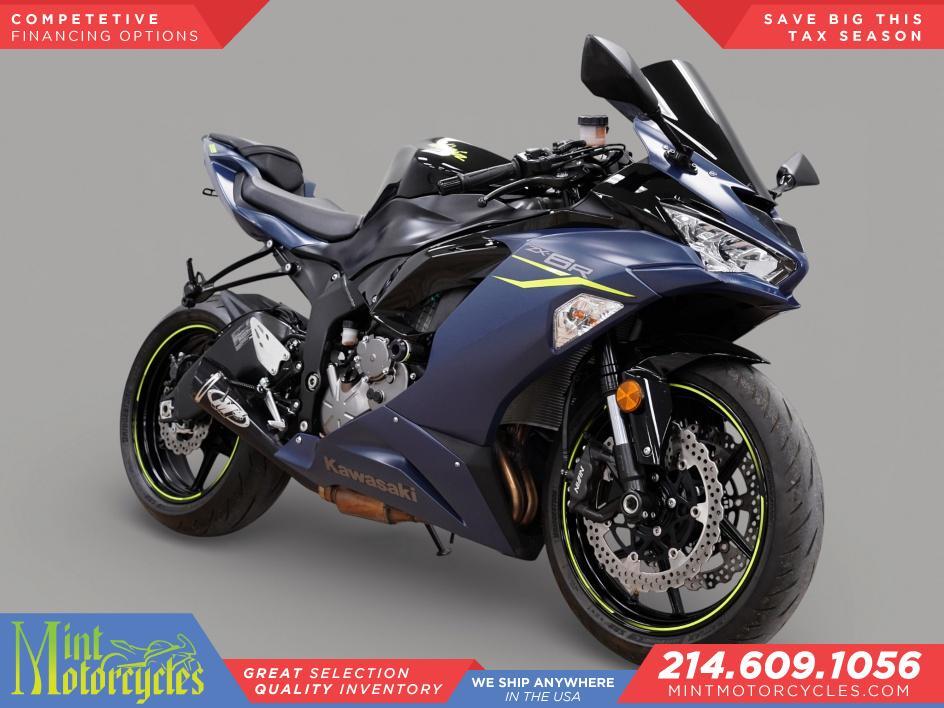 Blue Kawasaki Ninja ZX-6R Motorcycles For Sale - Cycle Trader