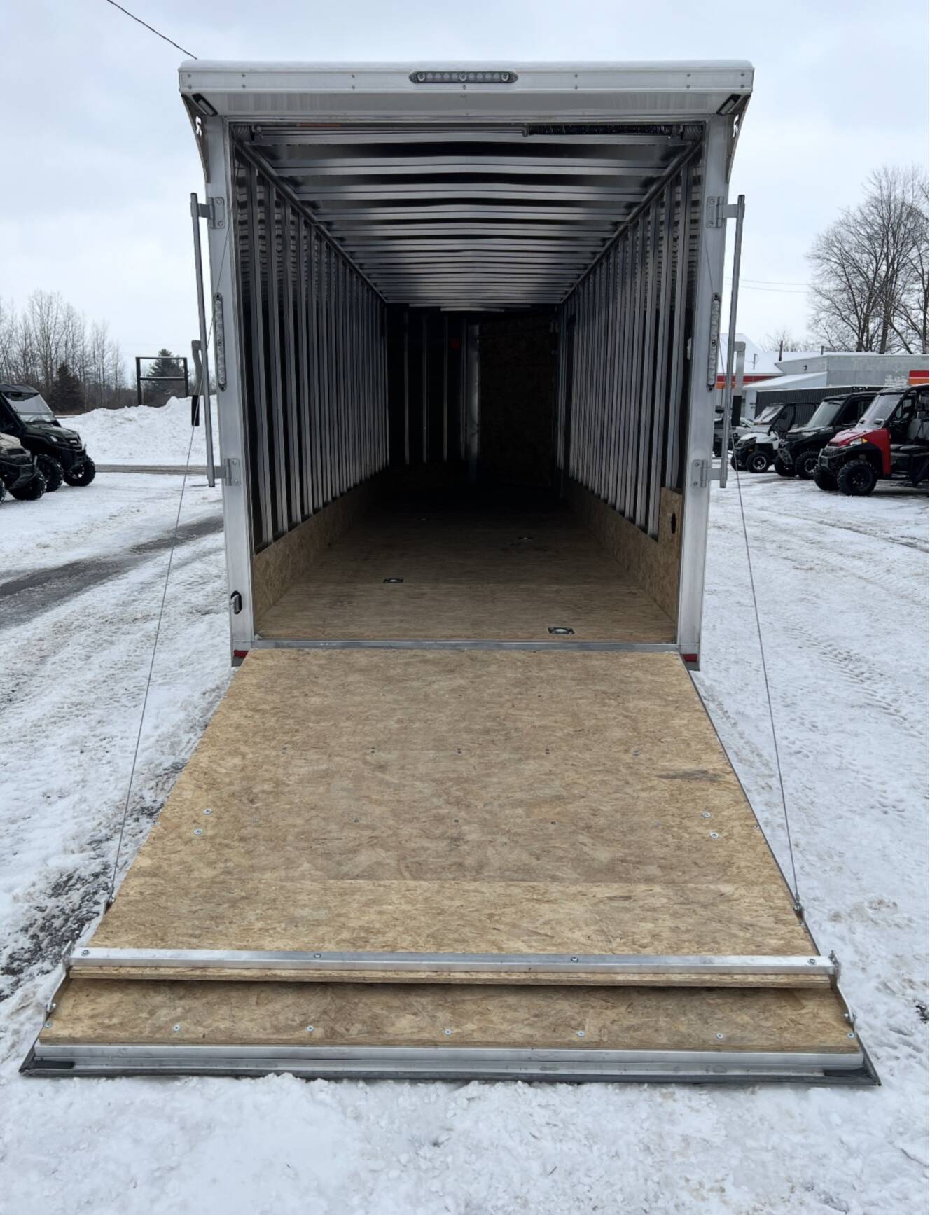 A photo of this 2024 Lightning Trailers LTFES724TA2-96