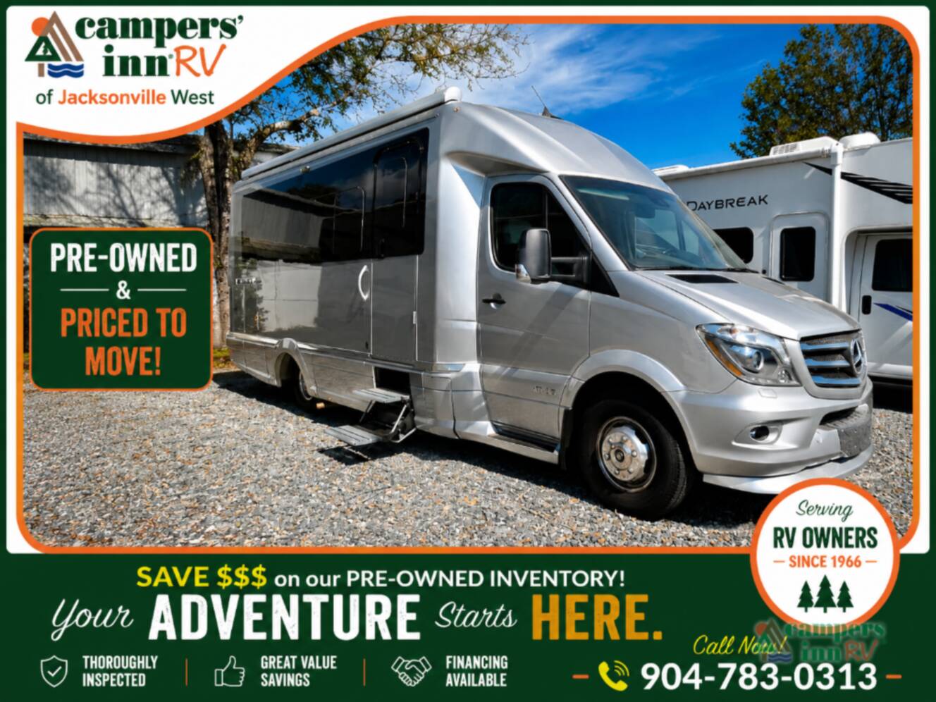 A photo of this 2019 Airstream Atlas Murphy Suite