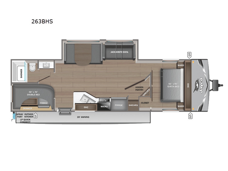 2026 Jayco Jay Flight SLX 263BHS in springdale AR