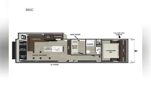 2026 Forest River Rv Salem FSX 30VC 30VCVIEW in fremont OH