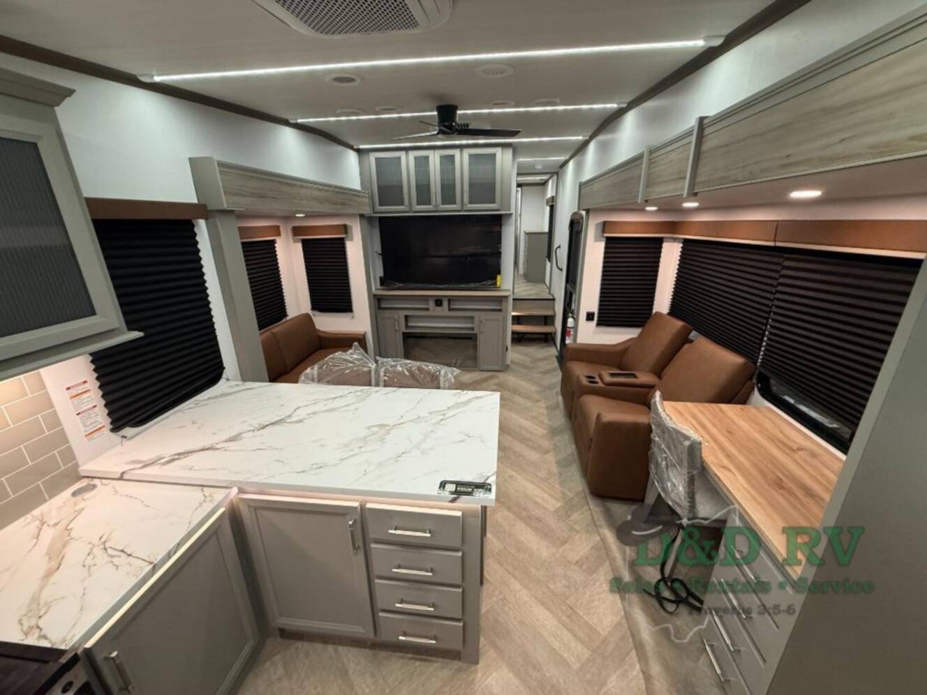 A photo of this 2026 Keystone Rv Sprinter 3840LRK