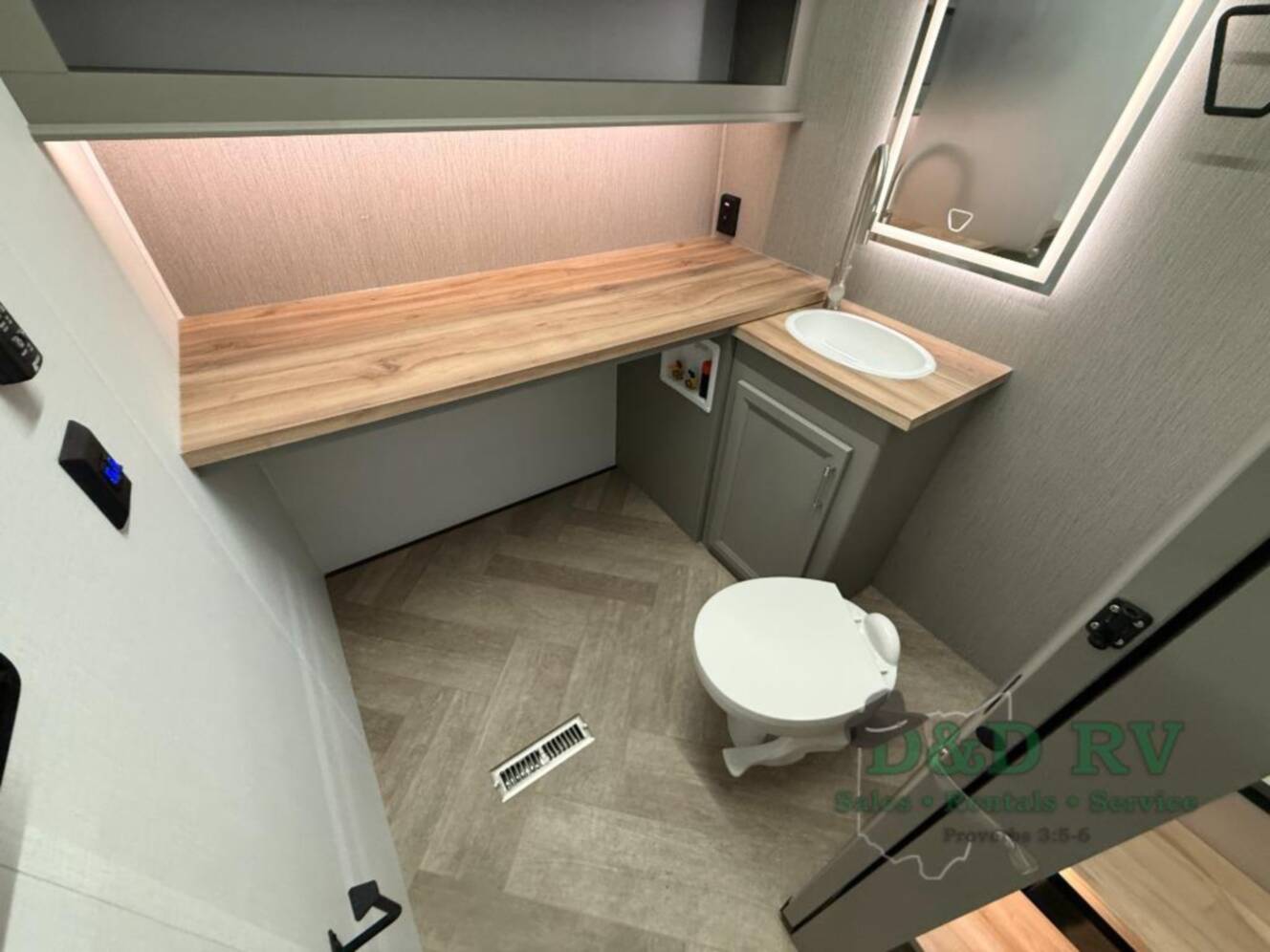 A photo of this 2026 Keystone Rv Sprinter 3840LRK