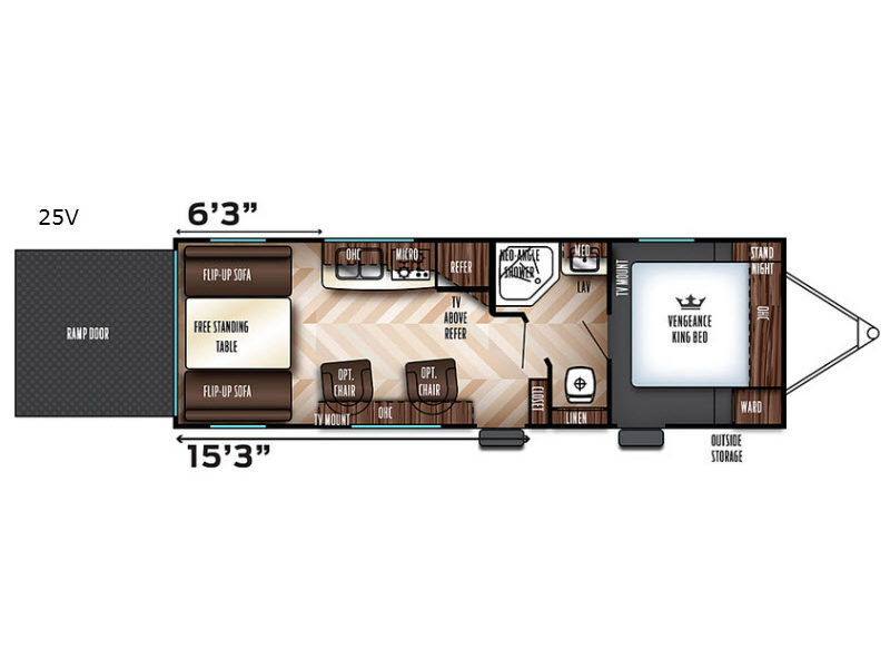 2017 Forest River Rv Vengeance Super Sport 25V in clinton MO