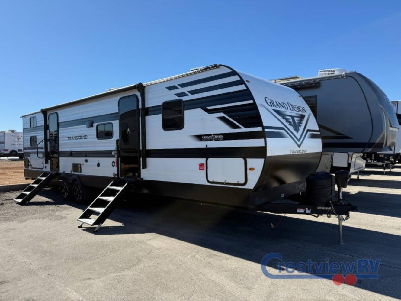 A photo of this 2026 Grand Design TRANSCEND 325BHT