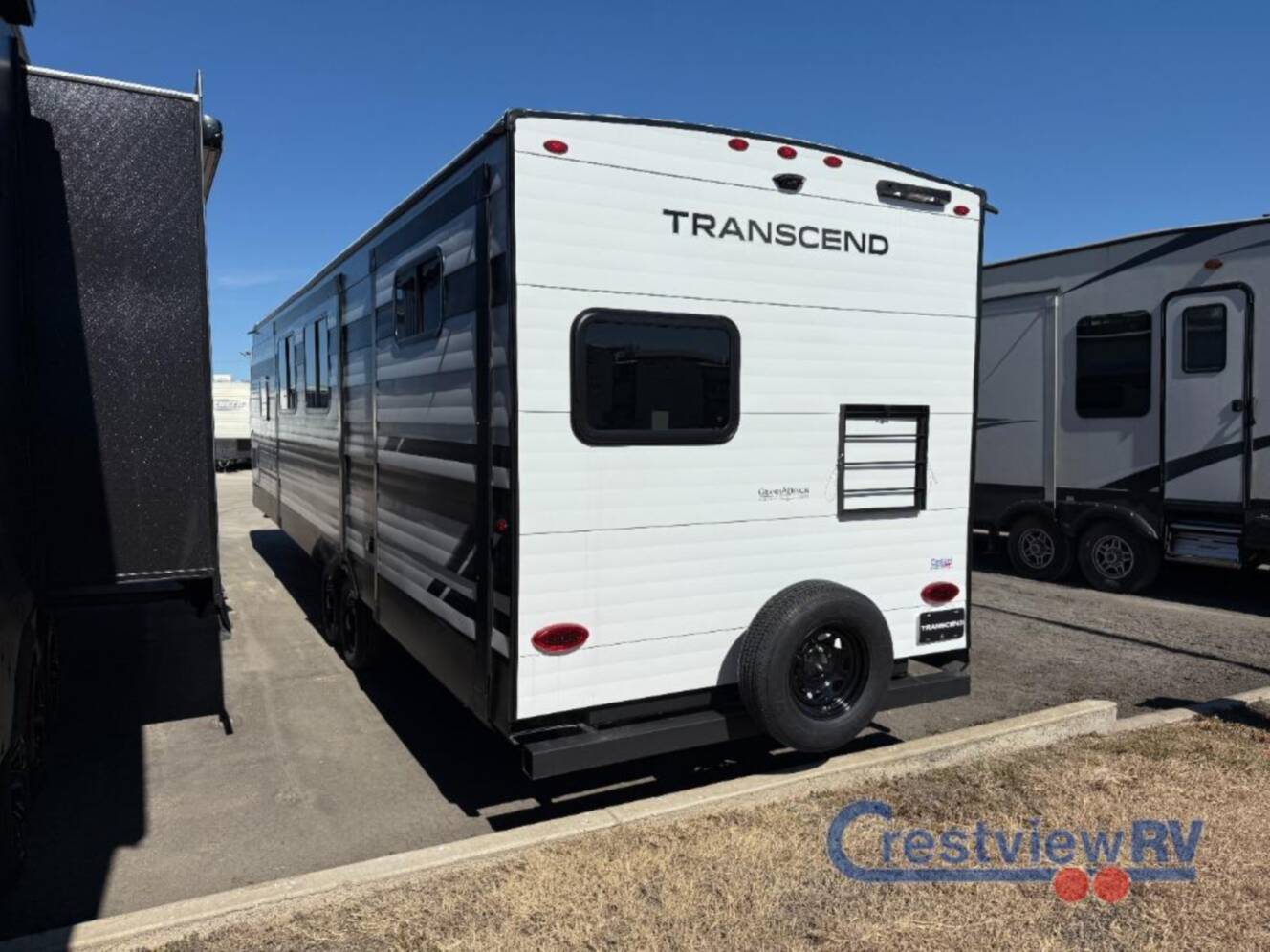 A photo of this 2026 Grand Design TRANSCEND 325BHT