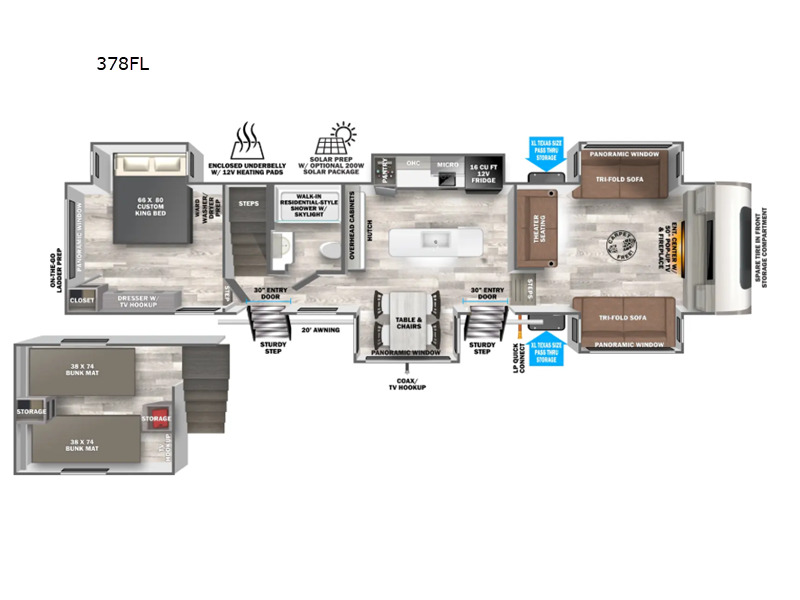 2026 Forest River Rv Salem Hemisphere 378FL in fremont OH