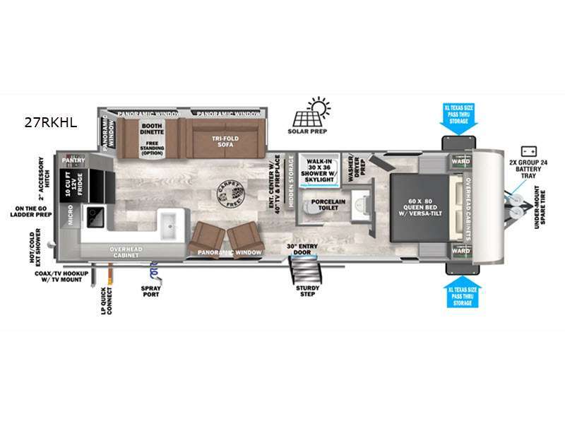 2026 Forest River Rv Salem Hemisphere Hyper-Lyte 27RKHL in fremont OH