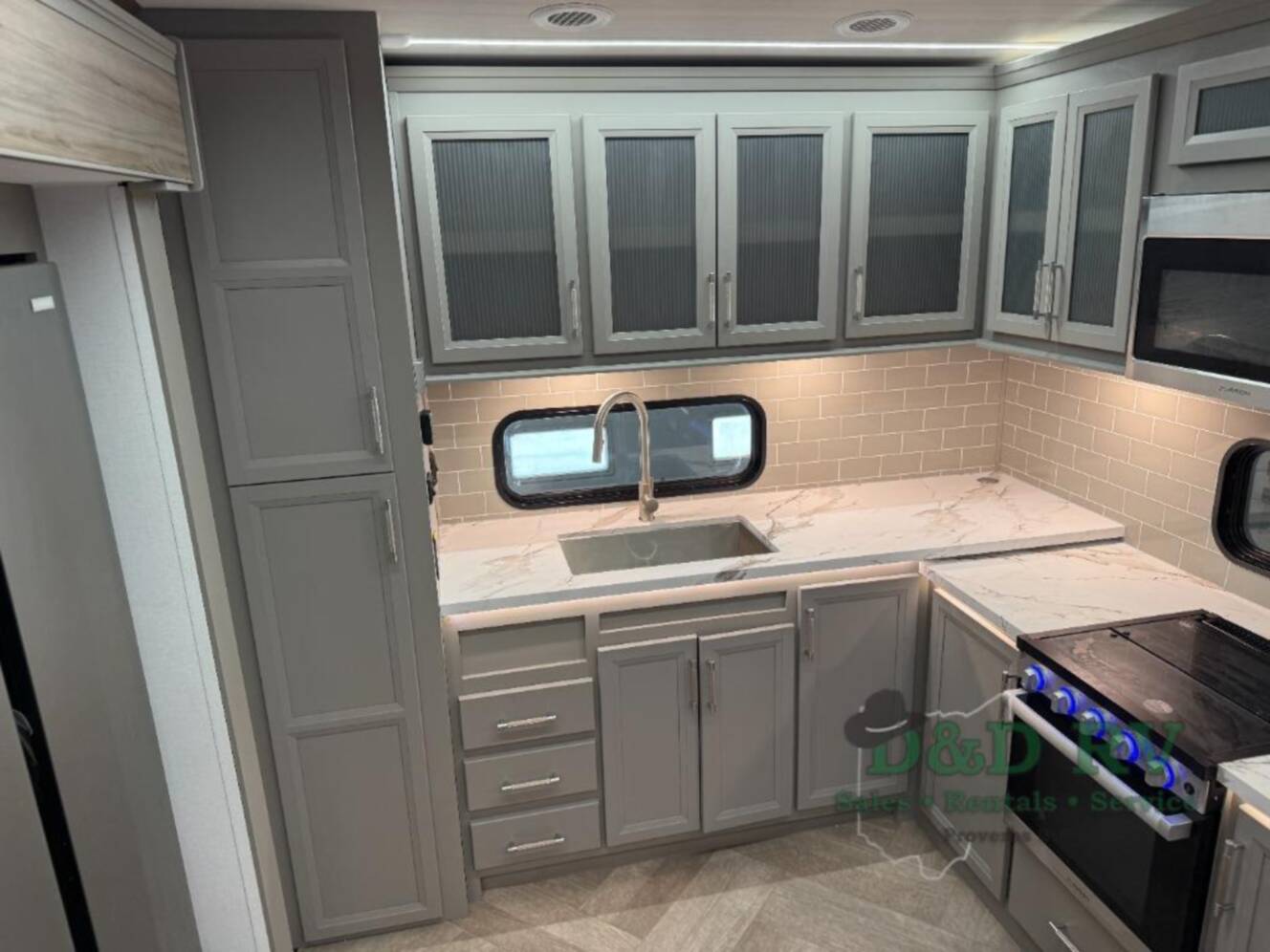 A photo of this 2026 Keystone Rv Sprinter 3840LRK