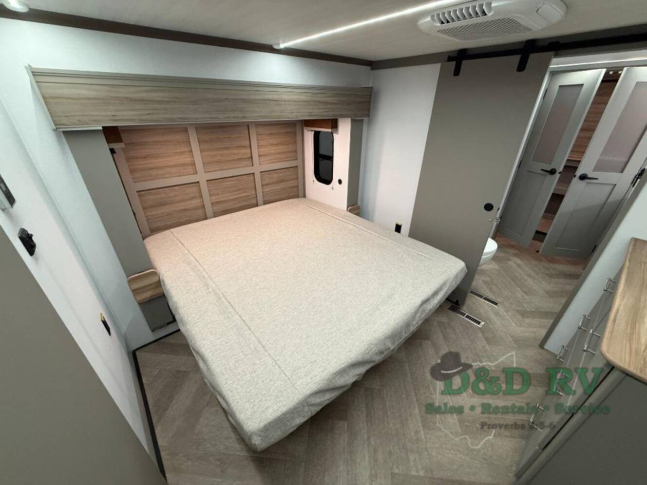 A photo of this 2026 Keystone Rv Sprinter 3840LRK