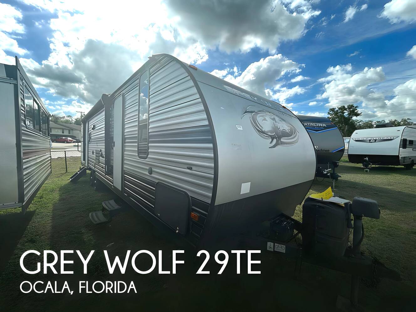 A photo of this 2019 Forest River Grey Wolf 29TE