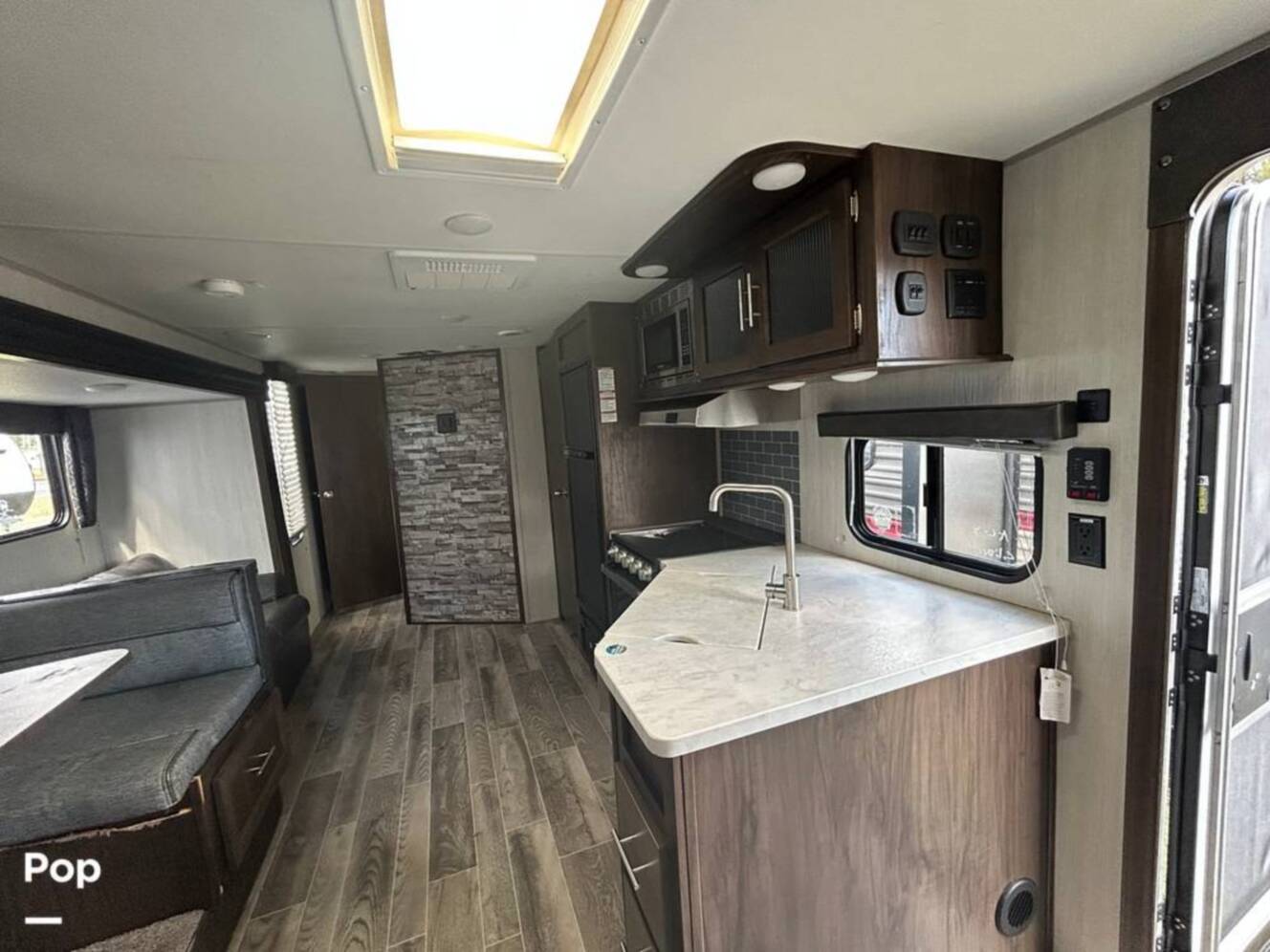 A photo of this 2019 Forest River Grey Wolf 29TE