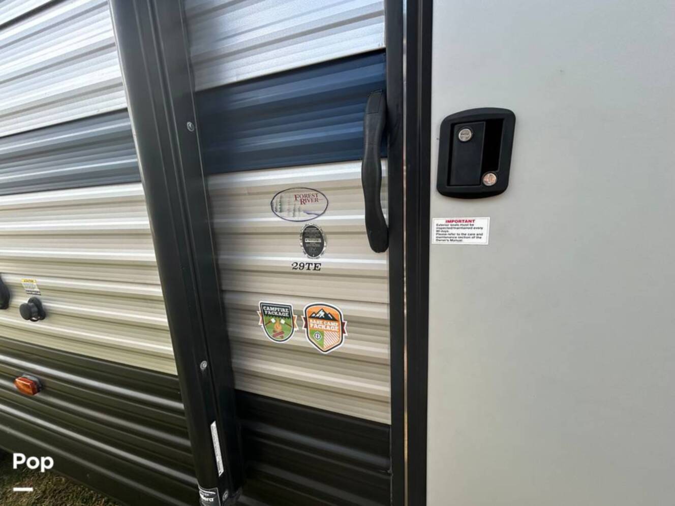 A photo of this 2019 Forest River Grey Wolf 29TE