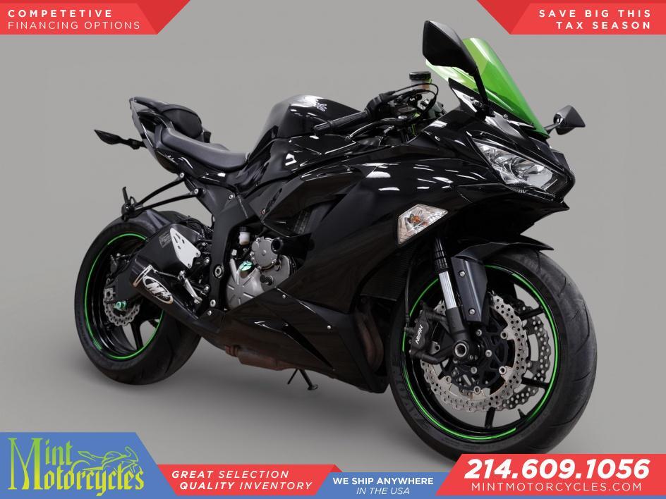 Black Kawasaki Ninja ZX-6R Motorcycles For Sale - Cycle Trader