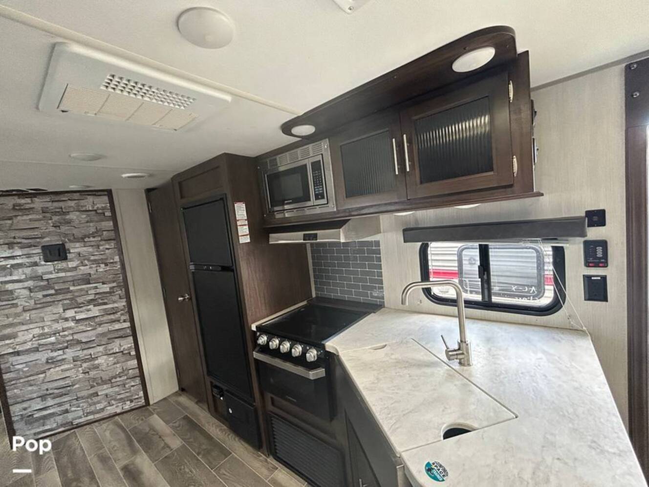 A photo of this 2019 Forest River Grey Wolf 29TE
