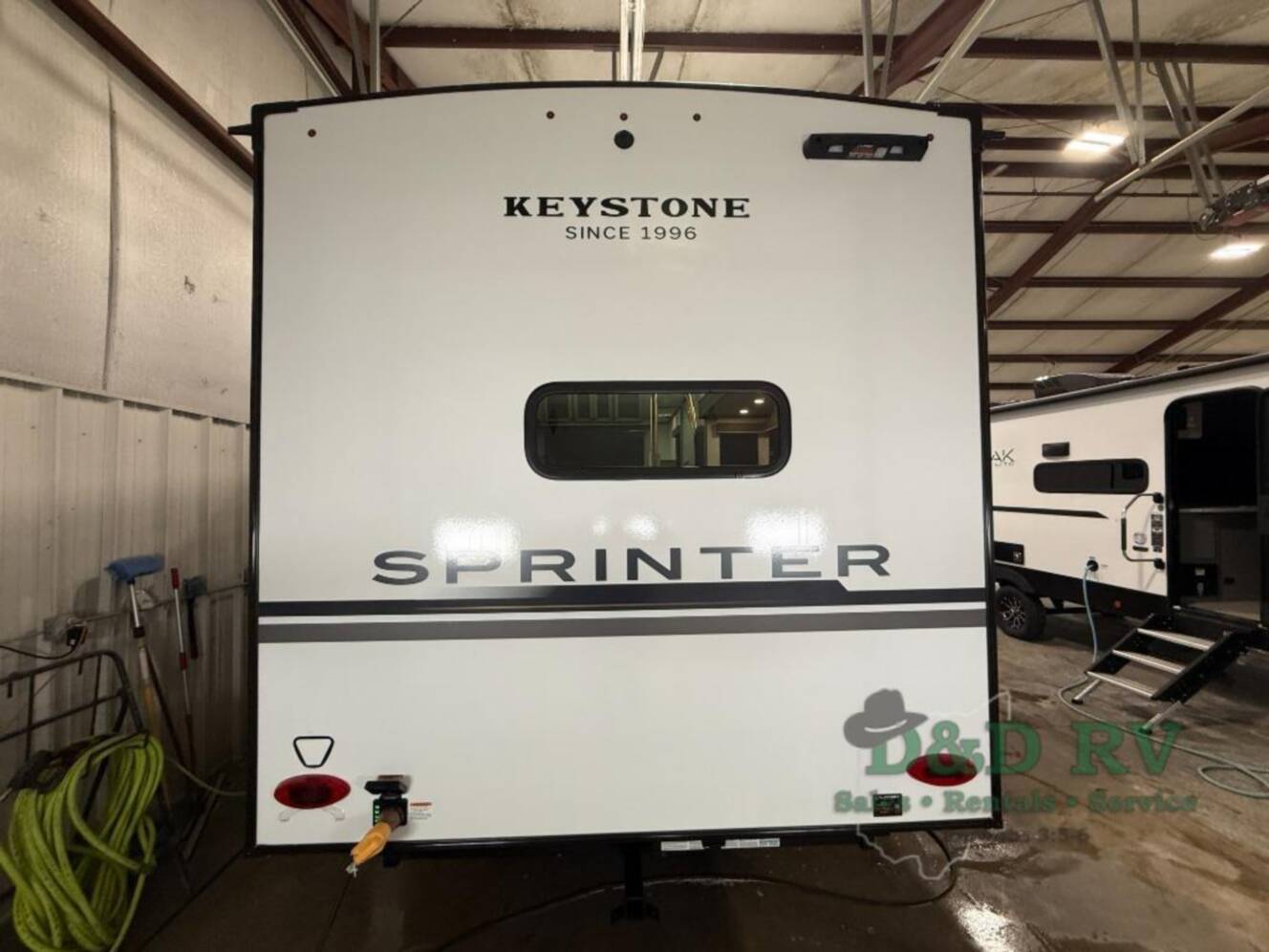 A photo of this 2026 Keystone Rv Sprinter 3840LRK