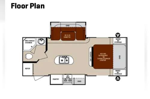 2014 Forest River SURVEYOR CADET SC226RBDS in tempe AZ