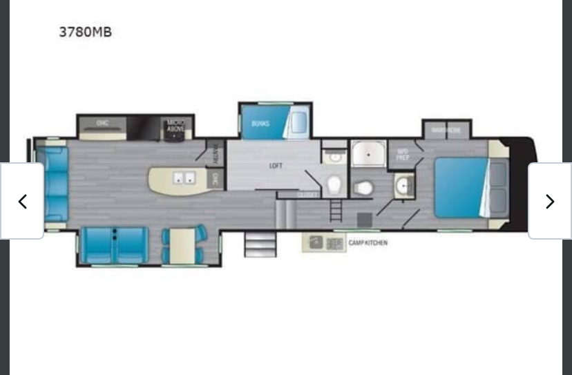 2022 Heartland SOUTH FORK 3710FLMB RV