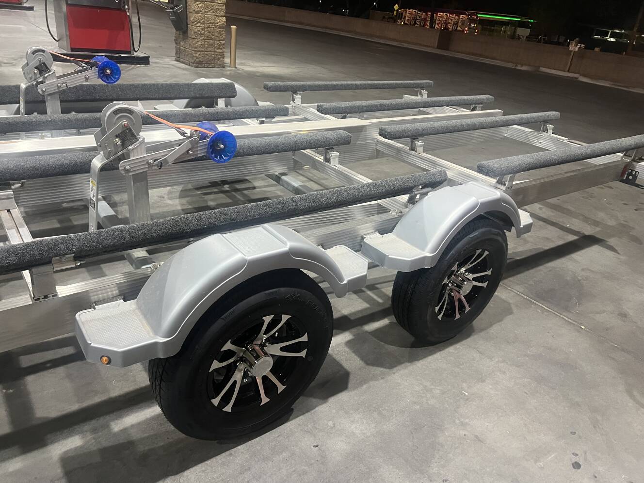 A photo of this 2026 Triton EWCIV - 4 place aluminum trailer