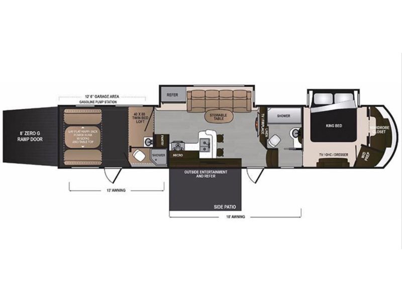 2018 Dutchmen Rv Voltage V4150 in san antonio TX
