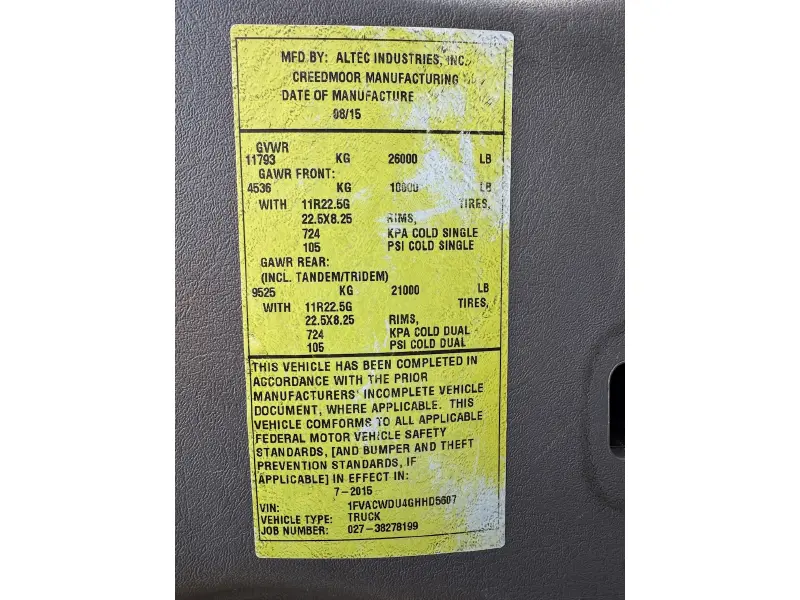 2016 FREIGHTLINER M2