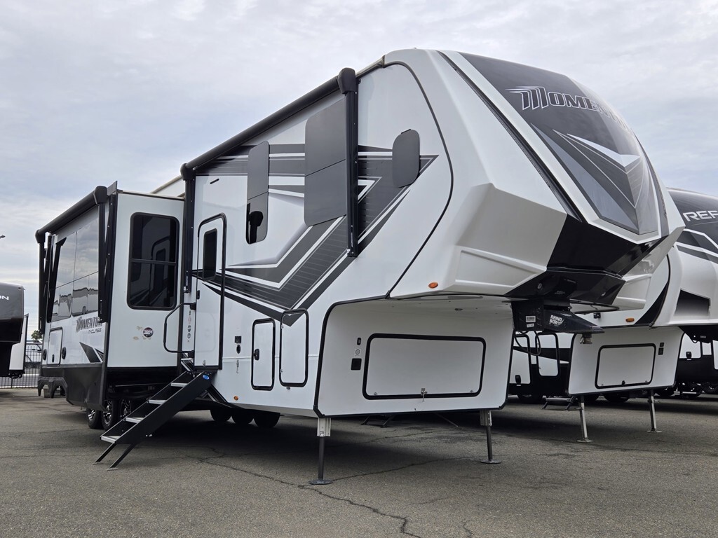 2023 Grand Design Momentum M-Class 395MS Fifth Wheel Toy Hauler RV