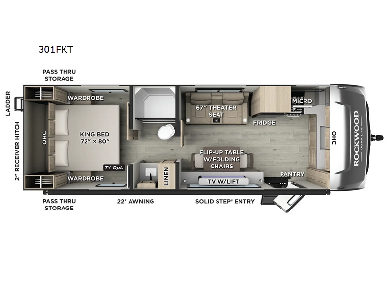 2026 Forest River Rv Rockwood 301FKT in lewiston ID