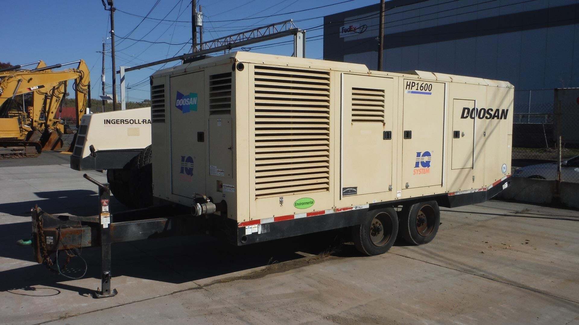 2012 DOOSAN HP1600 Air Compressor