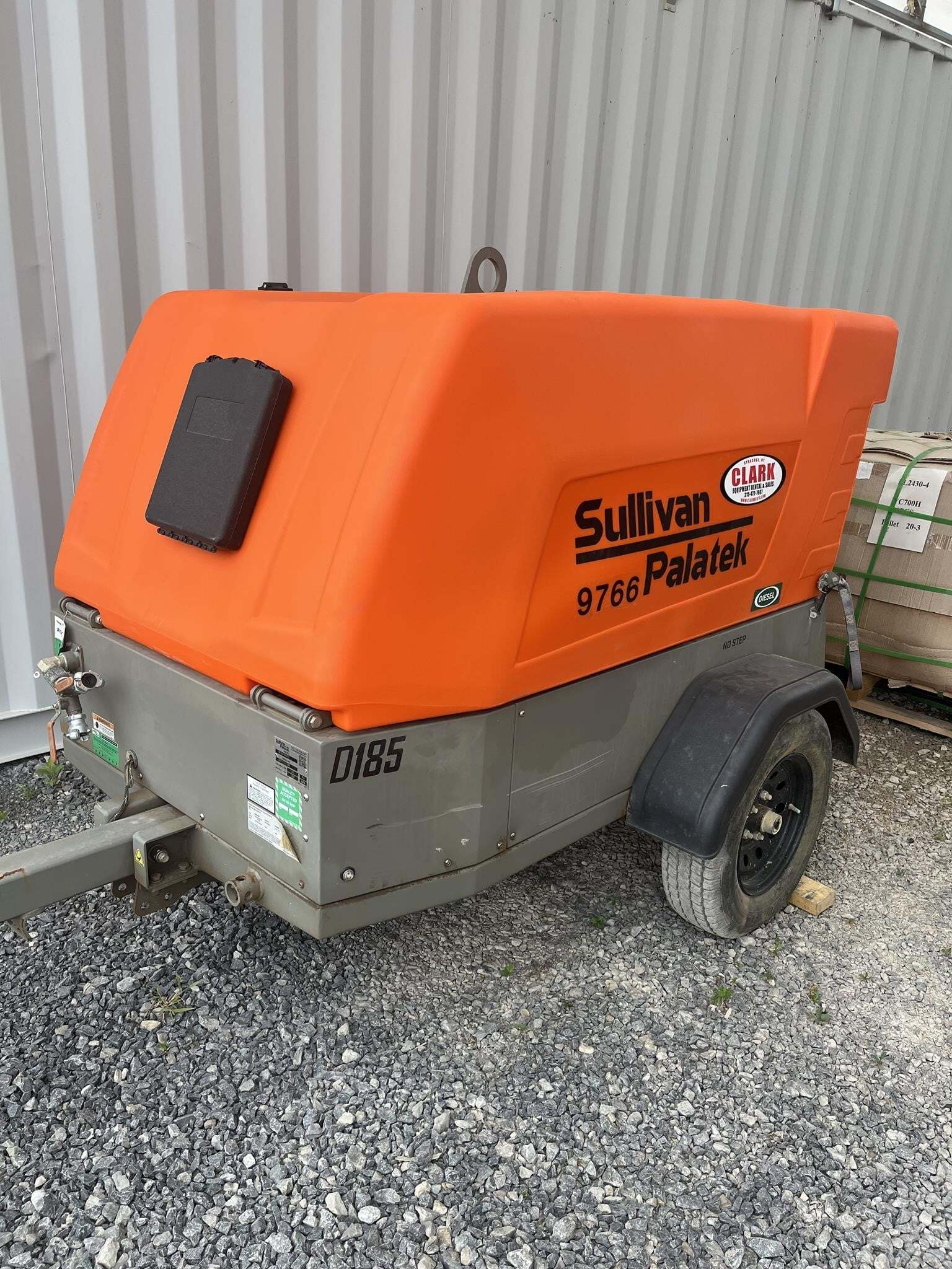 2022 SULLIVAN PALATEK D185PKR Air Compressor