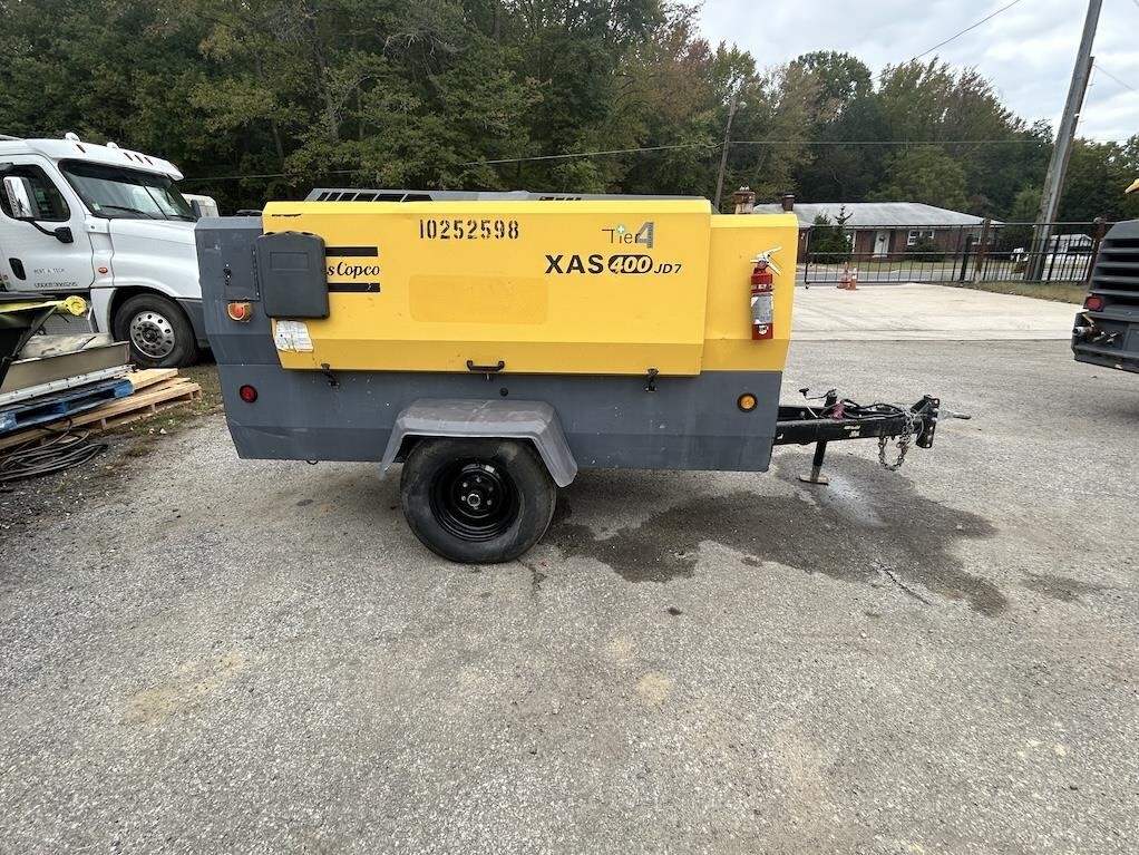 2012 ATLAS COPCO XAS400JD7 Air Compressor
