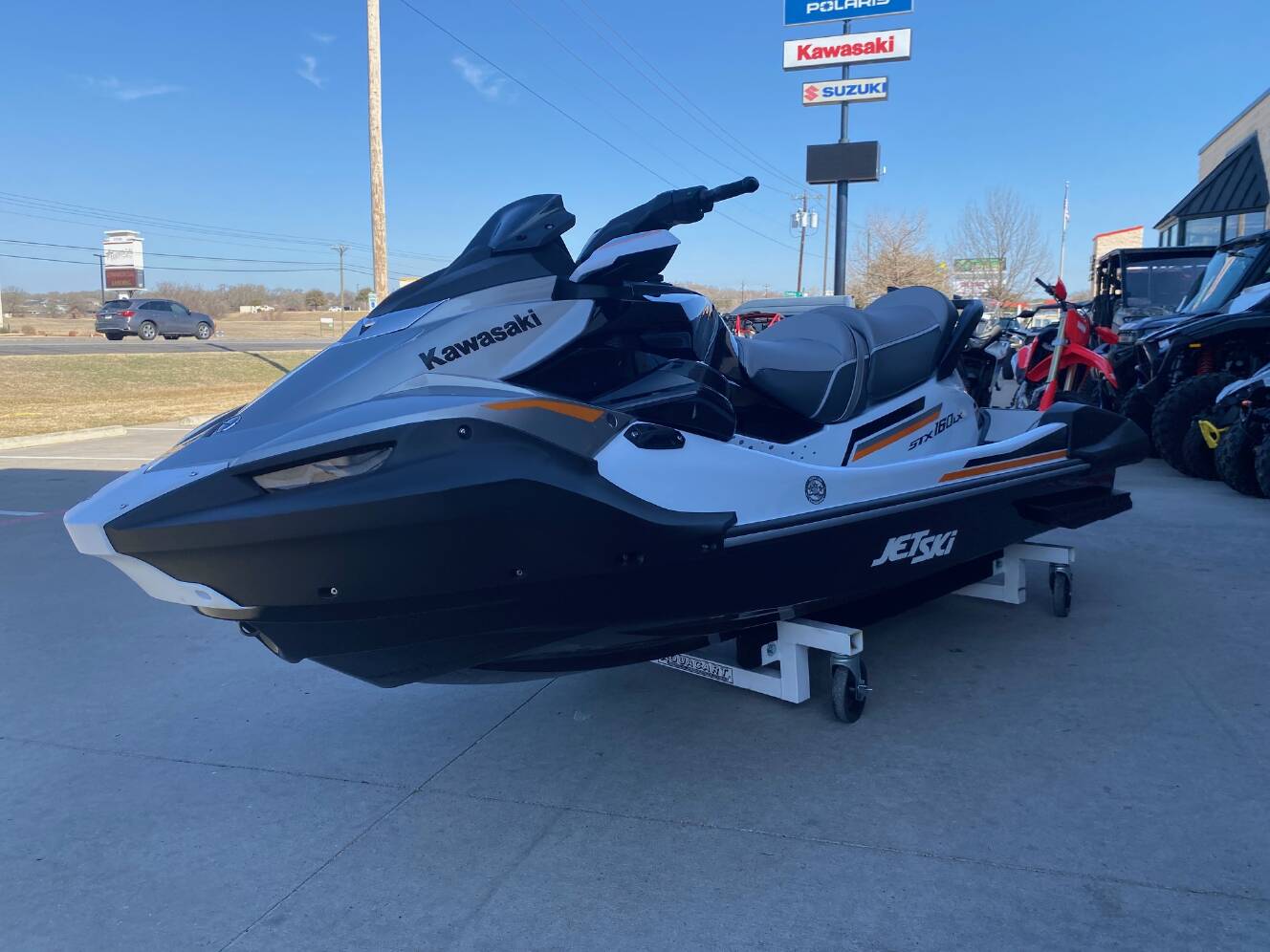 A photo of this 2026 Kawasaki Jet Ski STX 160LX