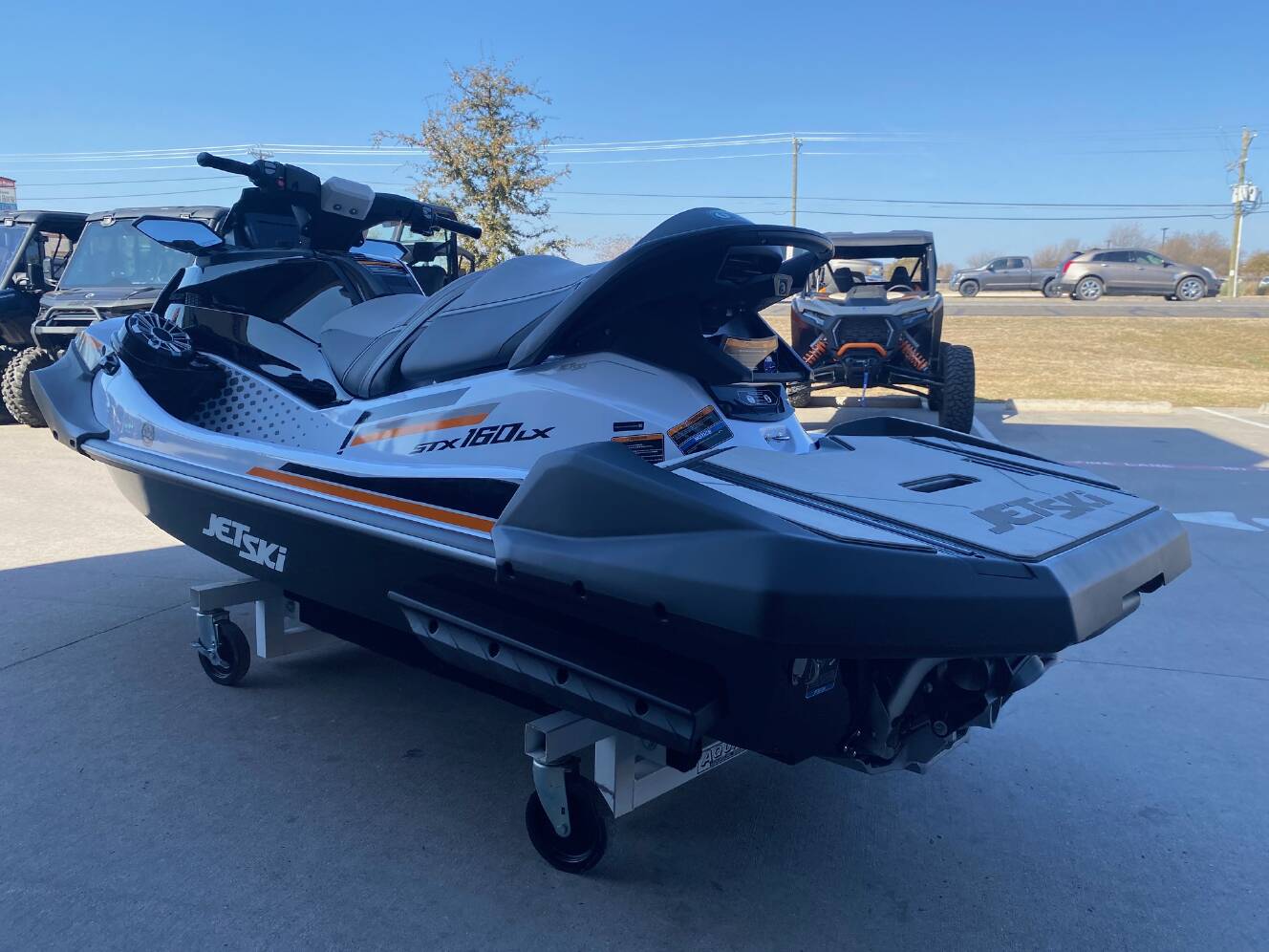 A photo of this 2026 Kawasaki Jet Ski STX 160LX