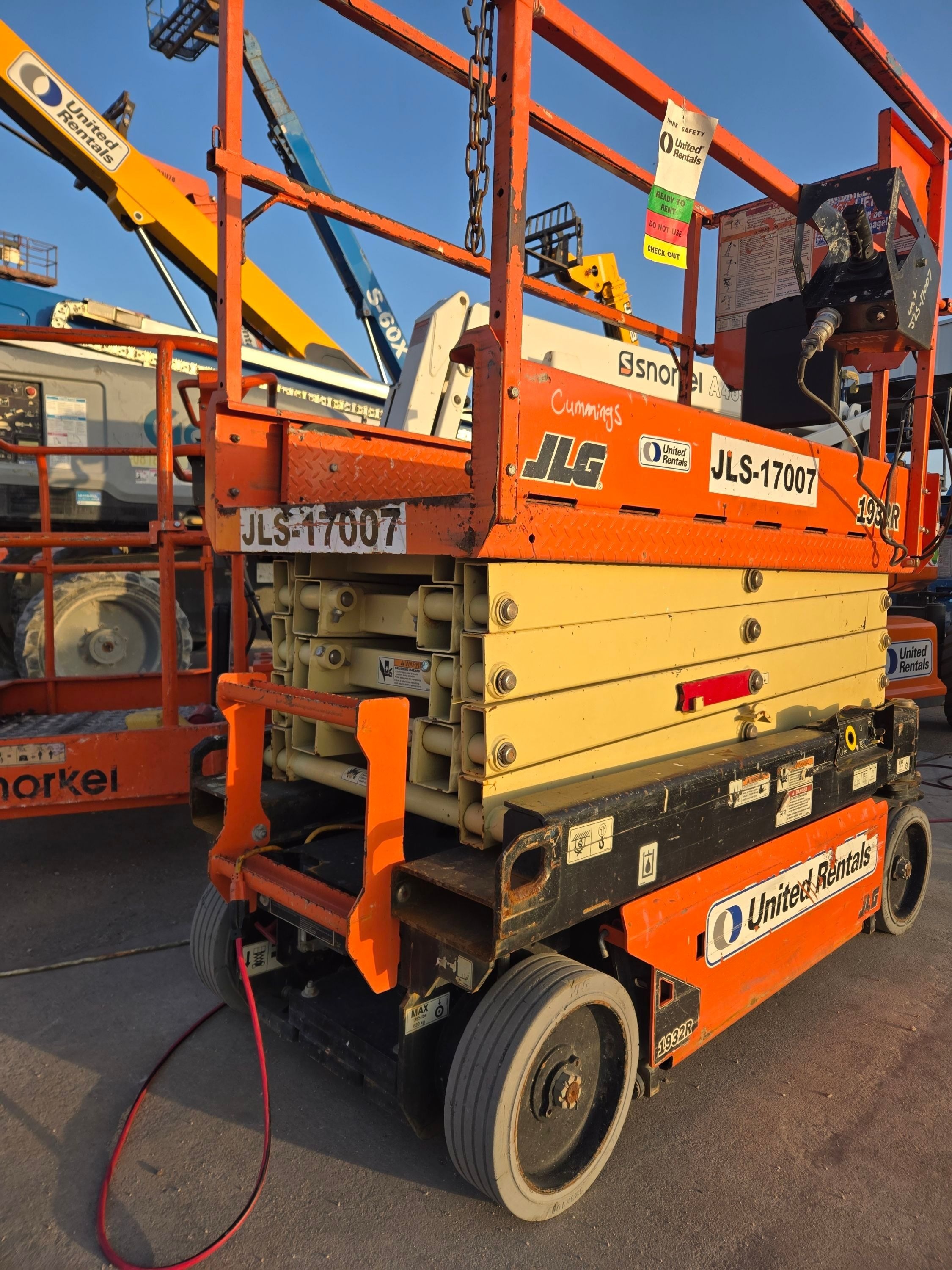 2017 JLG 1932R Scissor Lift in College Station, TX