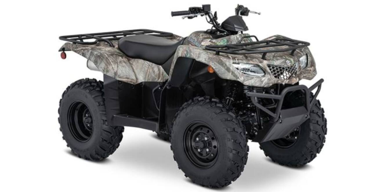 A photo of this 2025 Suzuki KingQuad 400ASi Camo
