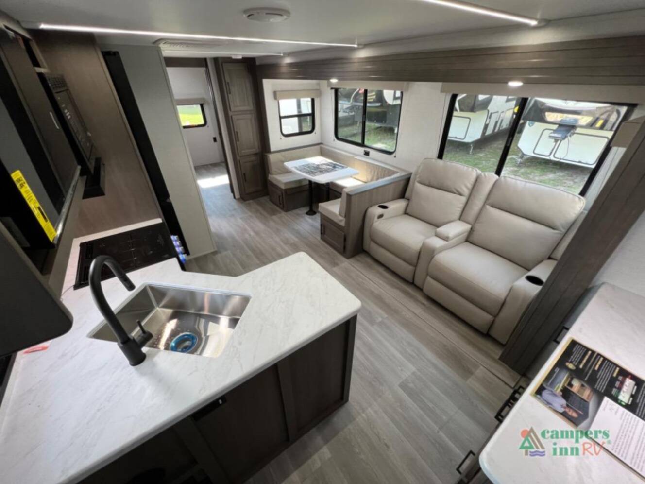 A photo of this 2026 Grand Design Transcend Xplor 335BHT