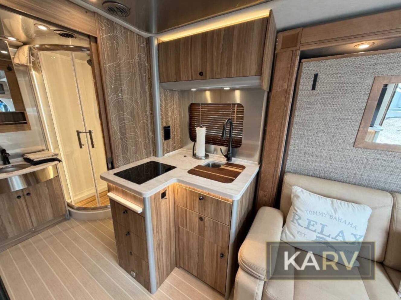 A photo of this 2025 Airstream Atlas Murphy Suite Tommy Bahama E1 PKG
