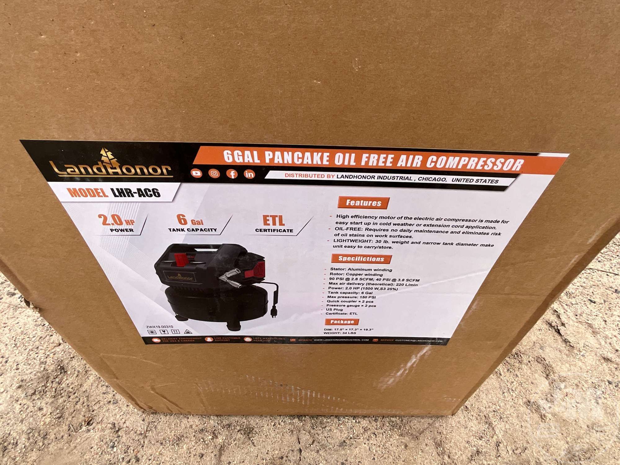 LHR-AC6 Air Compressor