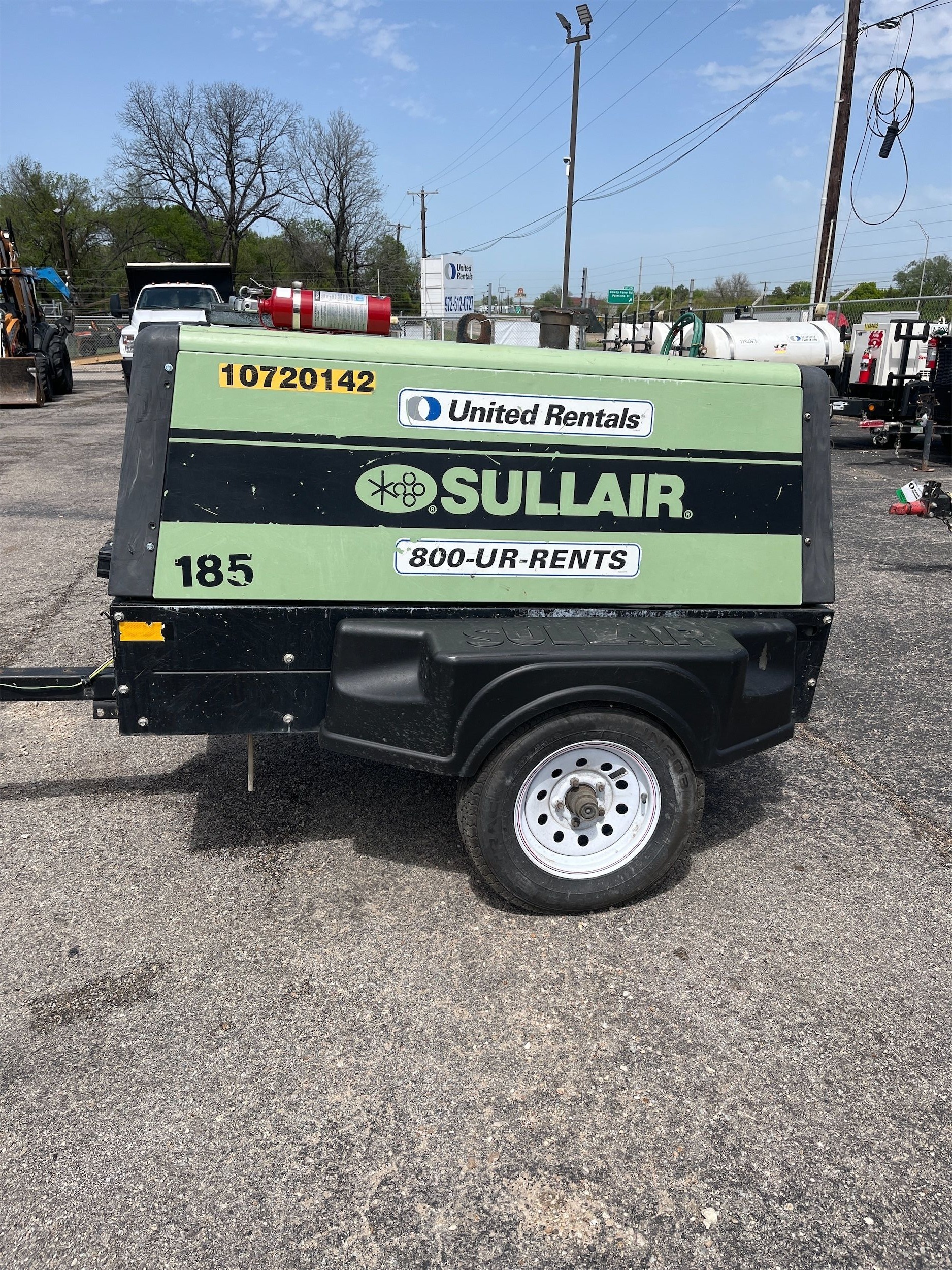 2018 SULLAIR 185DPQ-KU-T3 Air Compressor in Fort Worth, TX