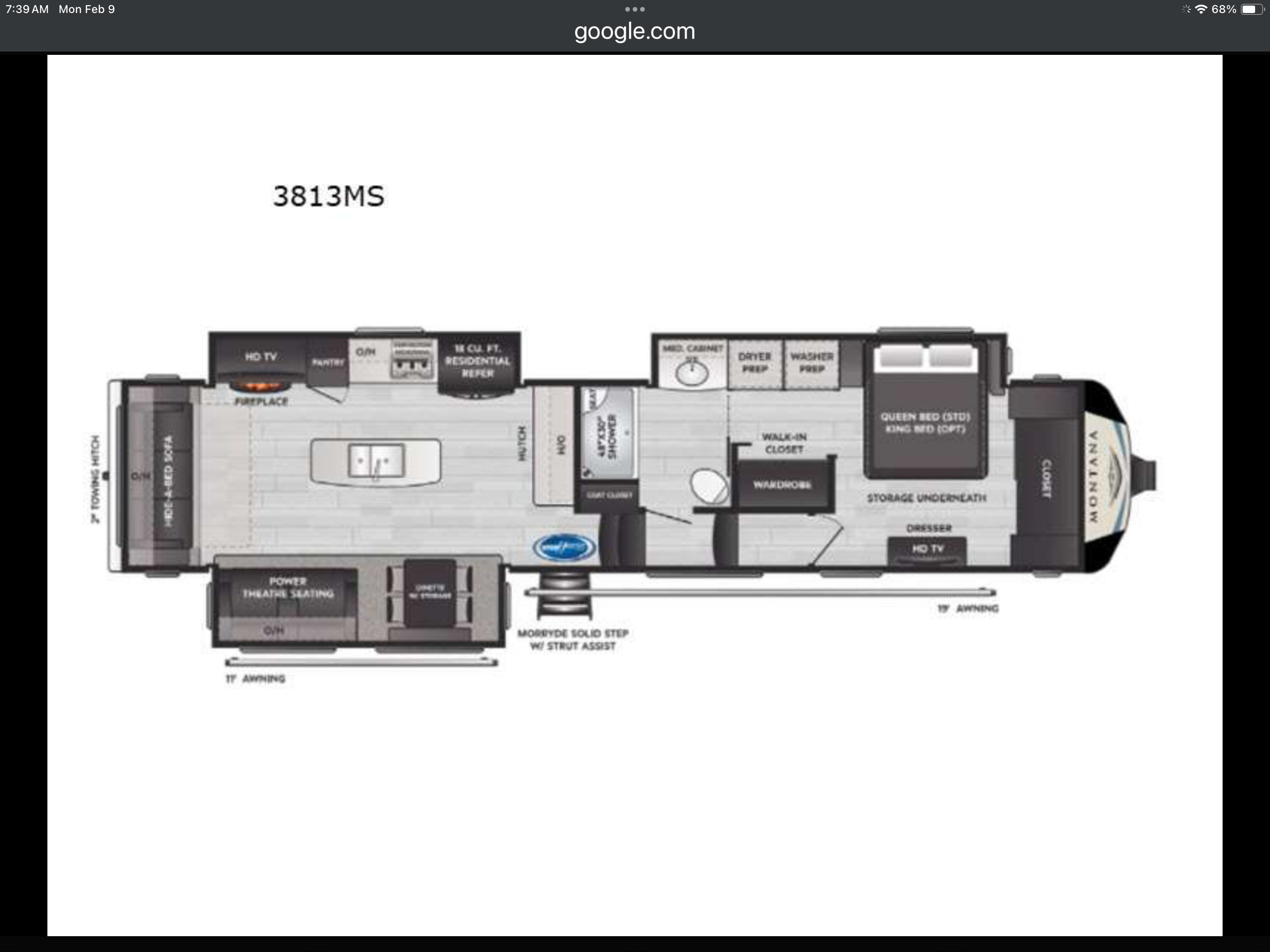 2022 Keystone MONTANA 3813MS RV