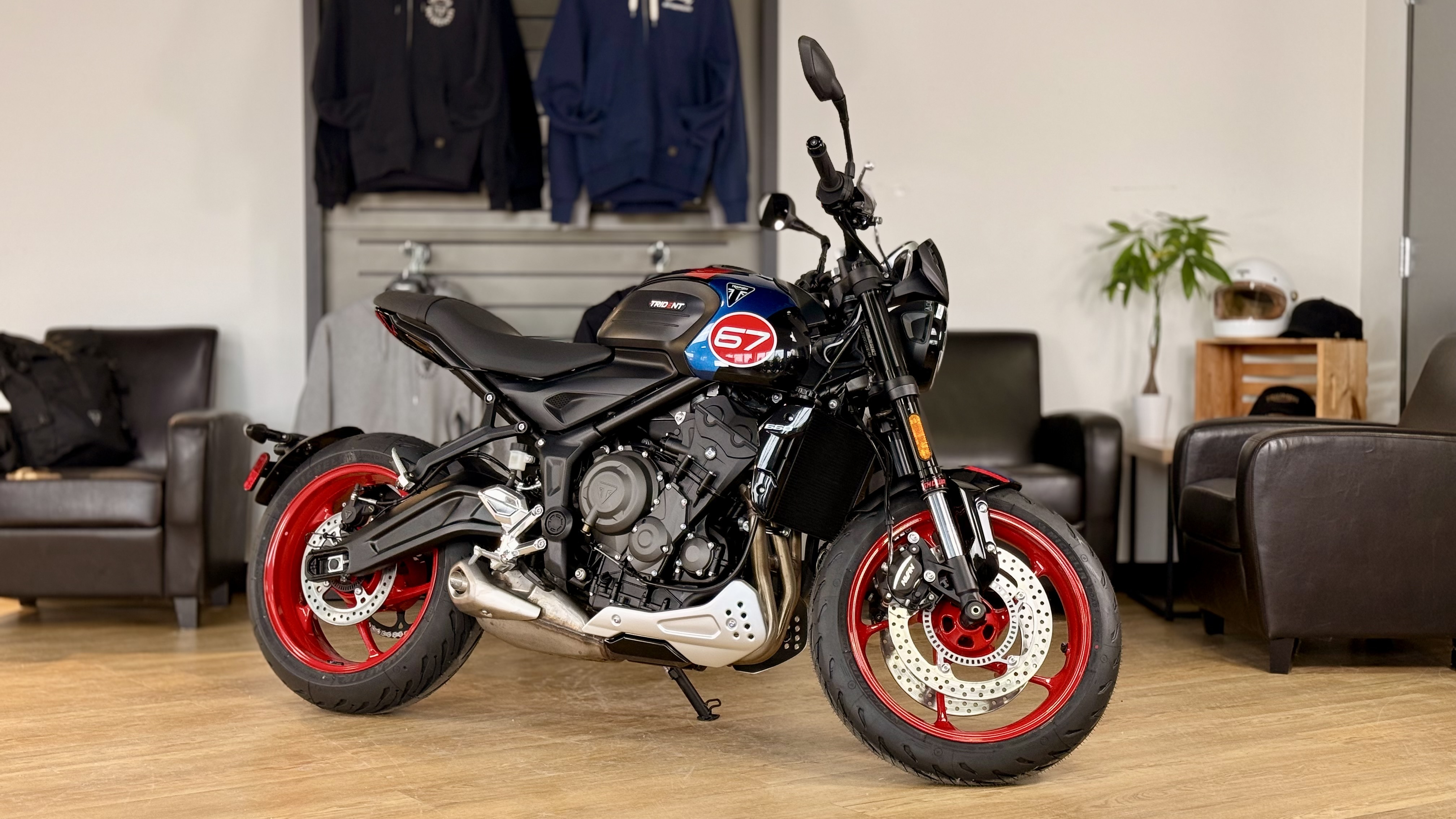 2026 Triumph Trident 660 Triple Tribute 660 in Cleveland, OH