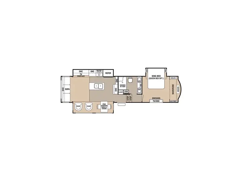 2018 FOREST RIVER CEDAR CREEK HATHAWAY 34RL2