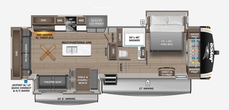 2022 Jayco EAGLE 321 RLTS in plant city FL
