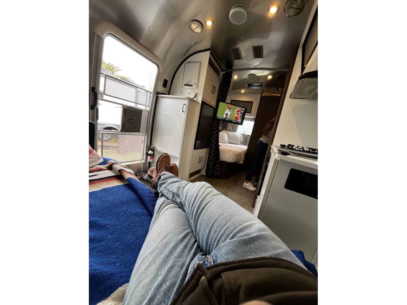 A photo of this 2020 Airstream CARAVEL 19CB