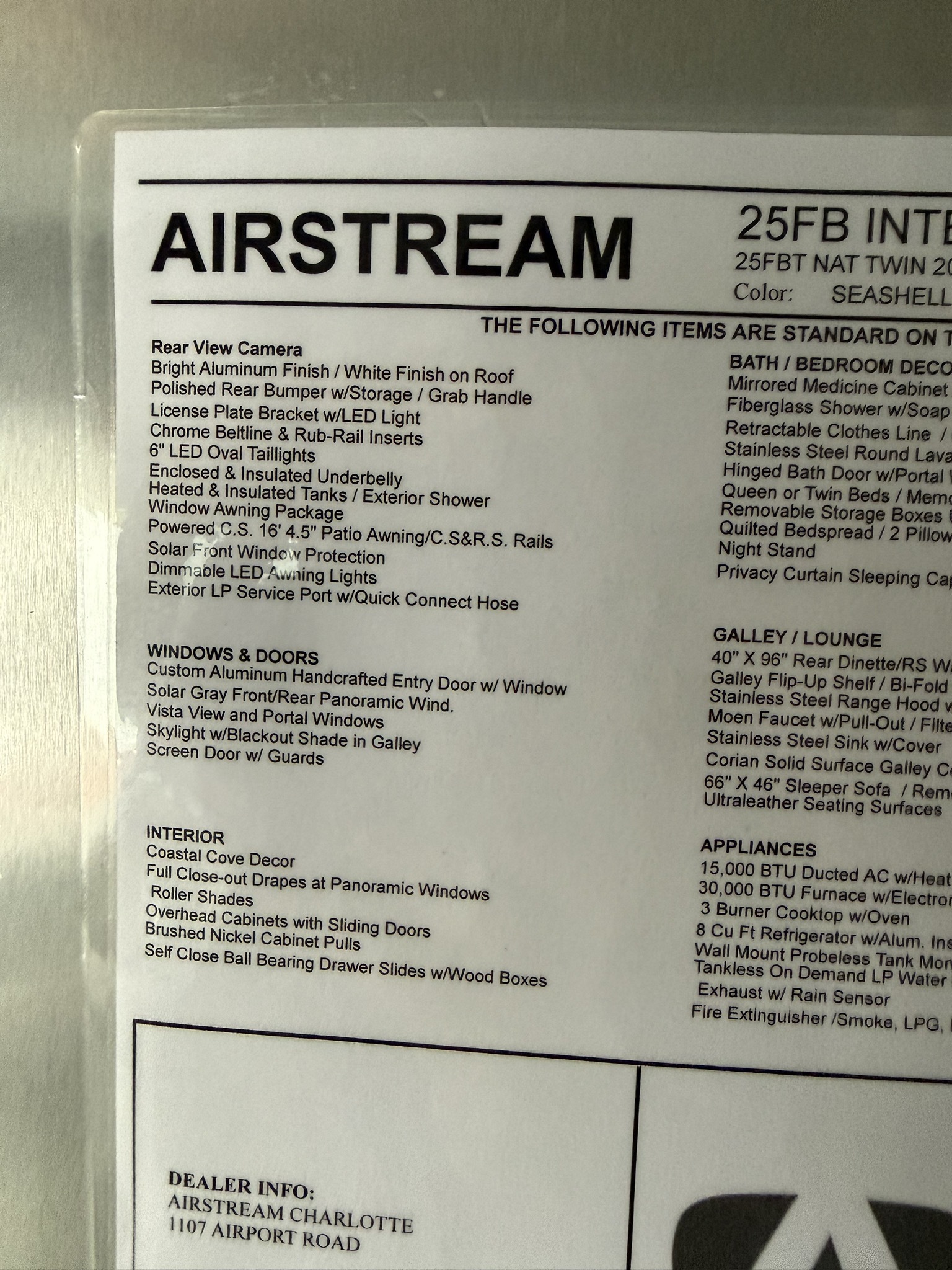 2025 Airstream INTERNATIONAL 25FB TWIN in hartsville SC