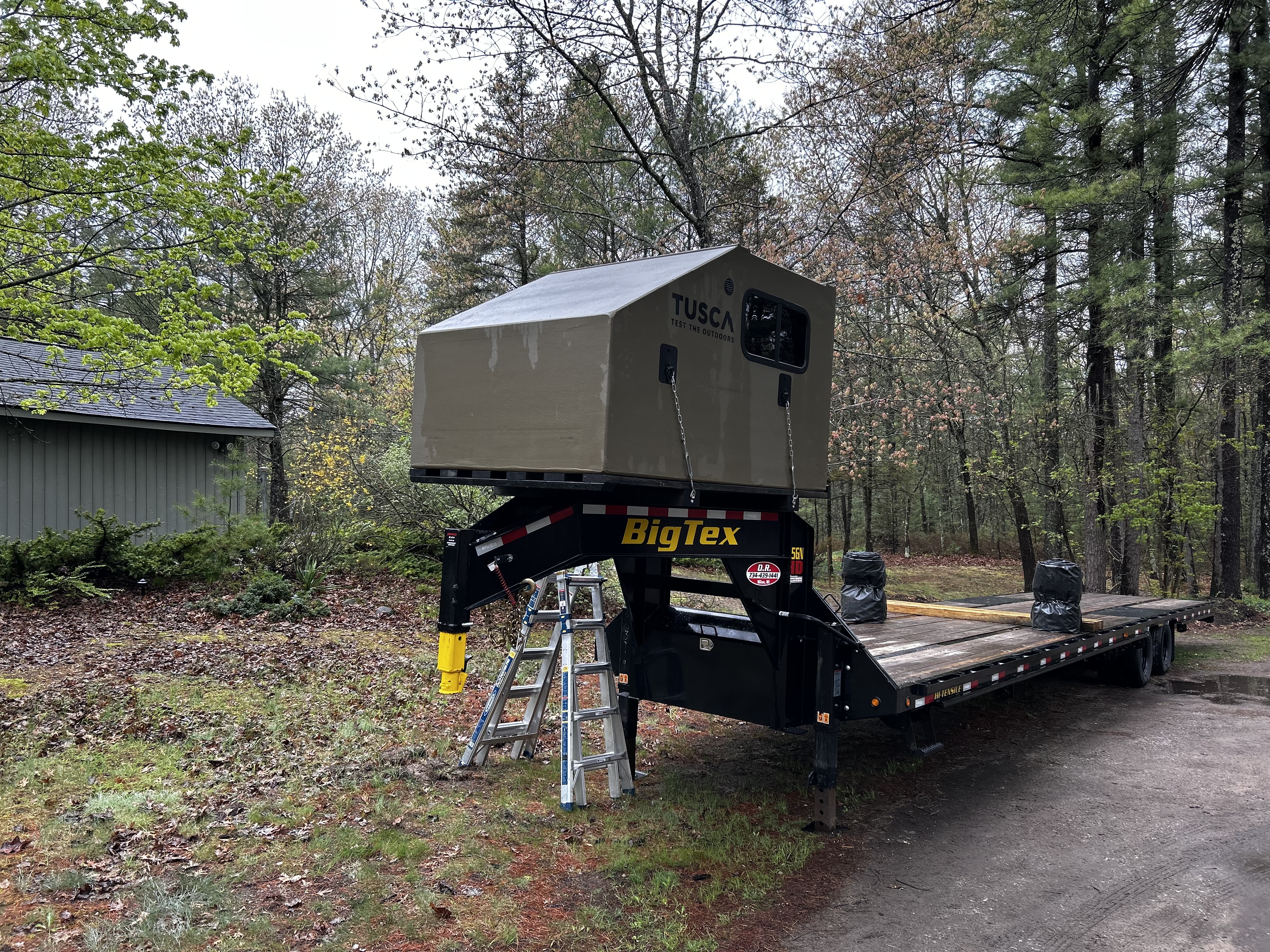2024 BIG TEX TRAILERS 25GN-HD in Oscoda, MI