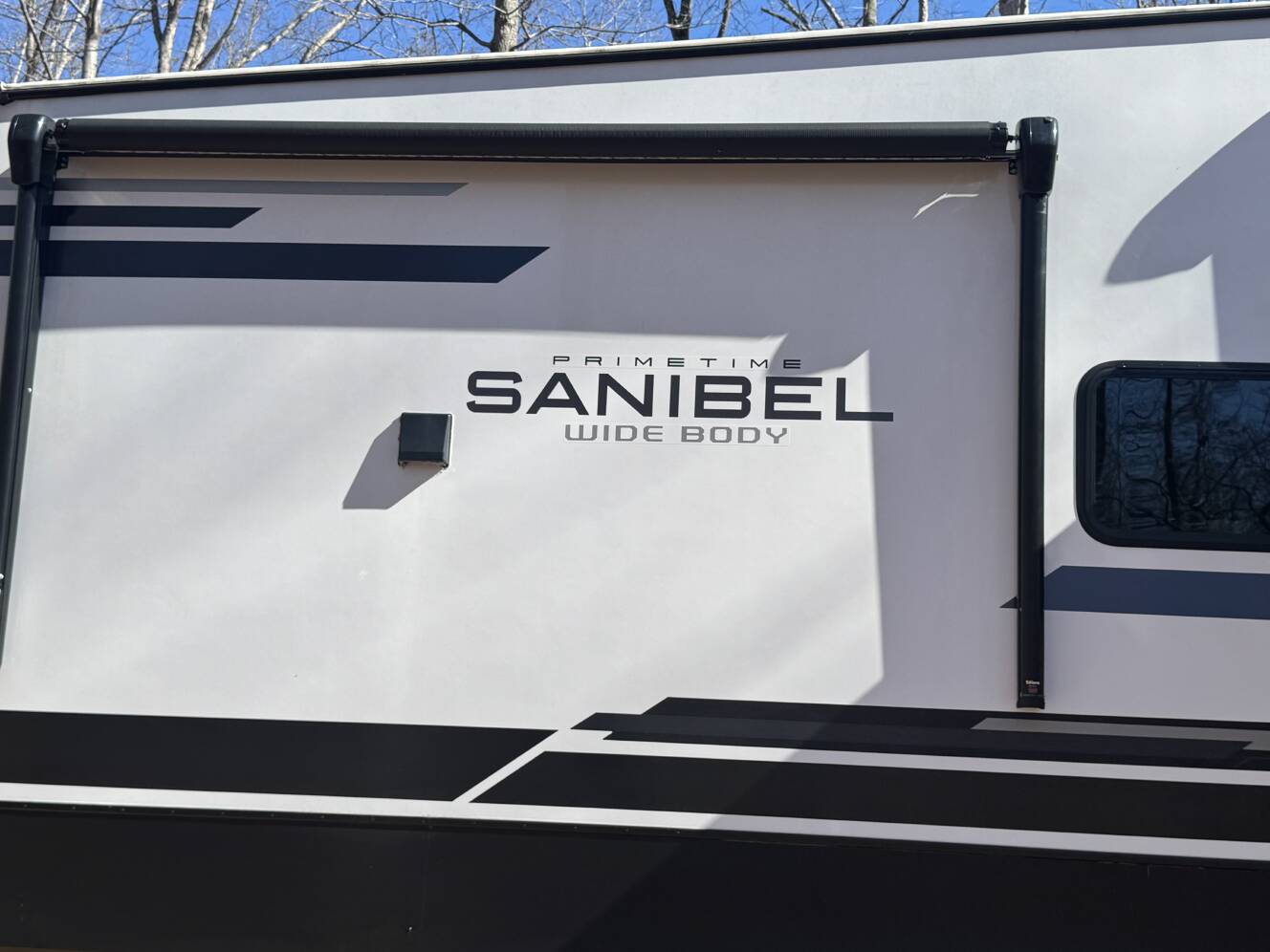A photo of this 2025 Prime Time SANIBEL 3952FBWB