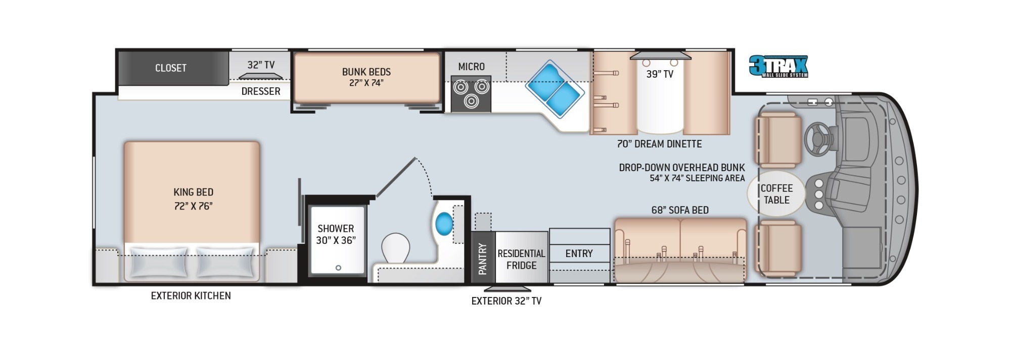 A photo of this 2022 Thor WINDSPORT 34J